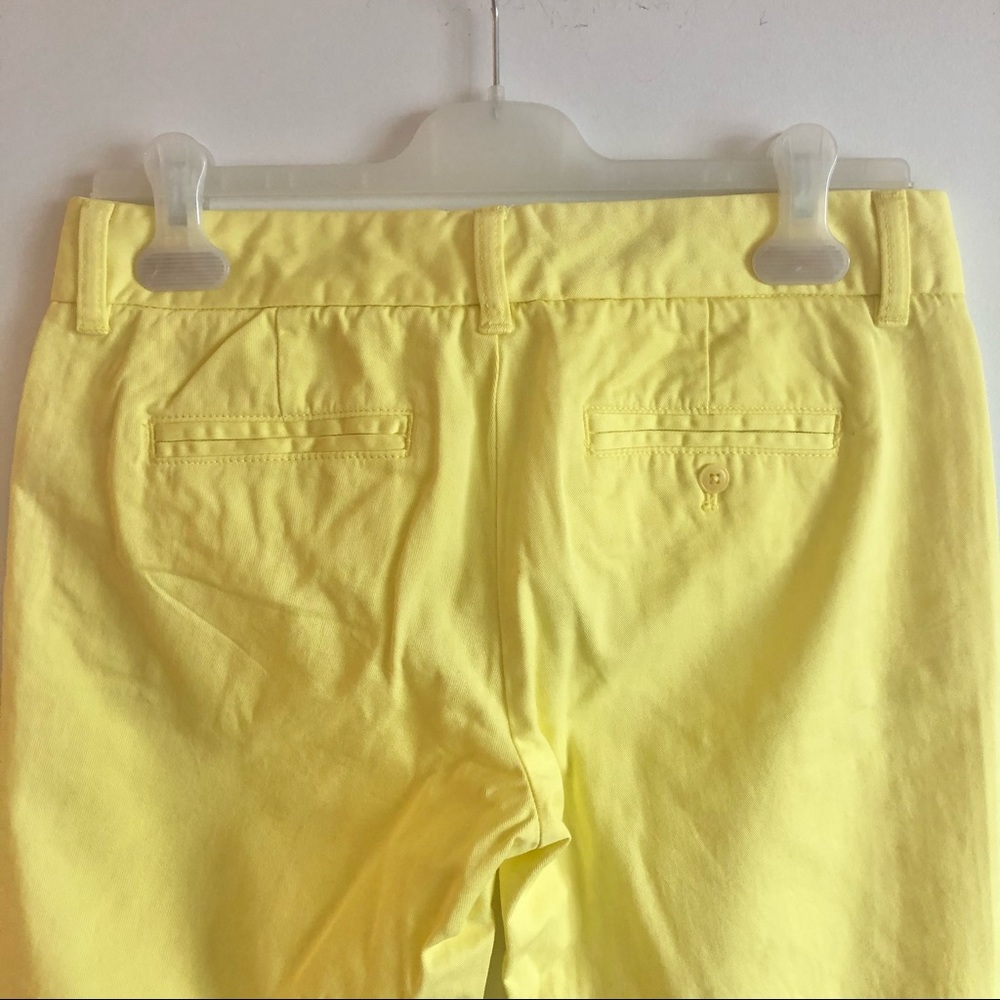 **100% COTTON**J CREW BRIGHT YELLOW SCOUT CHINOS - Picture 5 of 10